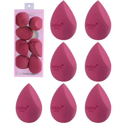 7-Pack Soft Makeup Sponge Set Cosmetic Egg for Easy Application Easy to Clean And Carry High-Quality Egg-shaped Sponges