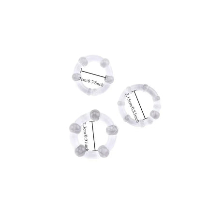 Cock Rings Silicone Ball Stretcher Delay Ejaculation TPE Penis Ring for Men Sex Toys Adjustable Semen Lock Ring SM Penis Sleeve