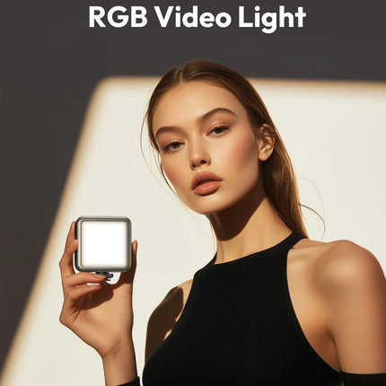 Ulanzi VL49 RGB Camera Light LED Video 2500K-9000K 800LUX Magnetic Mini Fill Light 3 Cold Shoe 2000mAh Type-C for Youtube