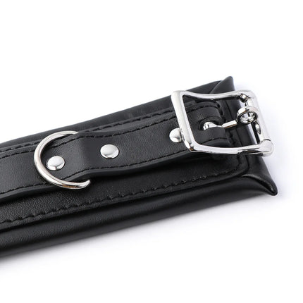 Bondage Kits Extendable Products Leather Restraint Set Handcuffs Ankle Cuffs Bdsm Toys For Couples Women 18 Adult Games