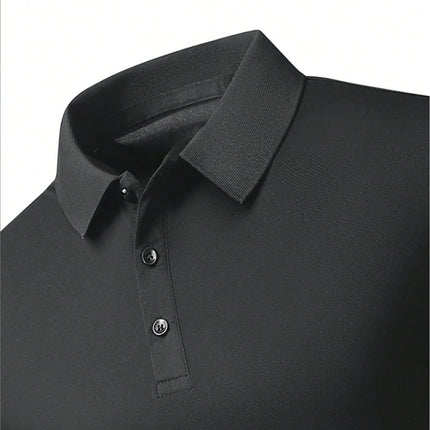 Men's Casual Breathable Business POLO Shirt Boyfriend Style Summer Hip Hop Men Clothing Casual Daily Street Polo Harajuku Y2k