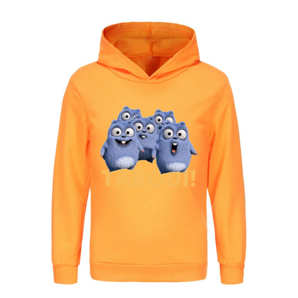 Funny Cartoon Grizzly Bear Clothes Kids Grizzy and The Lemmings Hoodie Boys Graphic Sweatshirt Baby Girls Pullover Hooded Jumper