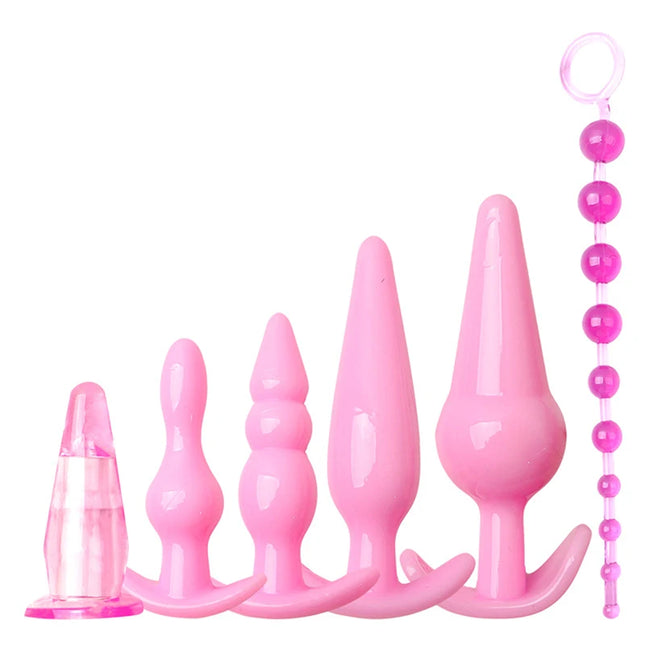 4/5/6/9Pcs Different Shapes Anal Expander Sex Toys Butt Plug Set Erotic Prostate Massager Stimulator Plug Anal Dilator Adults