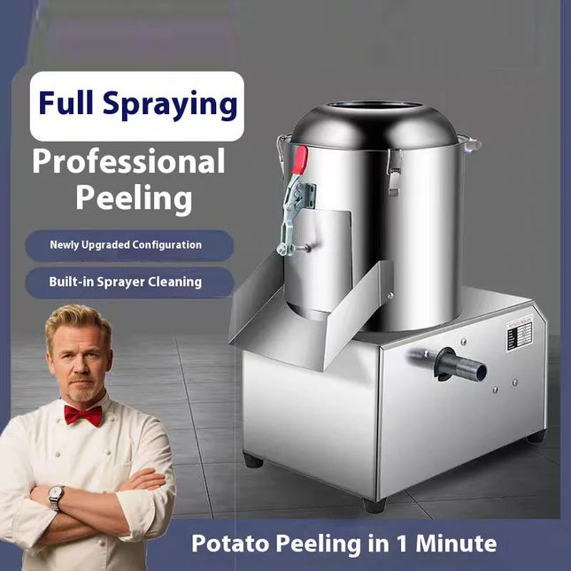 Commercial Potato Peeling Machine Small Peeling Machine Onion Cleaning and Peeling Household Sweet Potato Ginger Washer Peeler