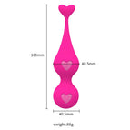 rose-two balls