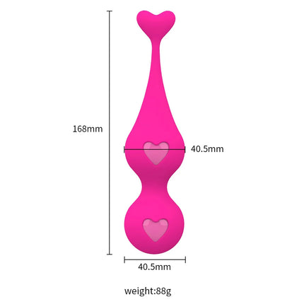 Female Silicone Kegel Balls G-Spot Massager Women's Vagina Trainer Pelvic Floor Exercises Vagina Balls Shrinking Ball Anal Beads