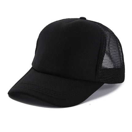 Customized Logo Mesh Baseball Caps Men Women 5 Panel Cheaper Trucker Hats Sports Team Snapback Caps Summer Sun Dad Hat Gorras