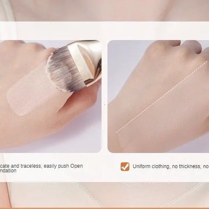 1Pcs Professional Super Thin Foundation Concealer Cream Makeup Brush Liquid Foundation Face Base Brush Make Up Tools