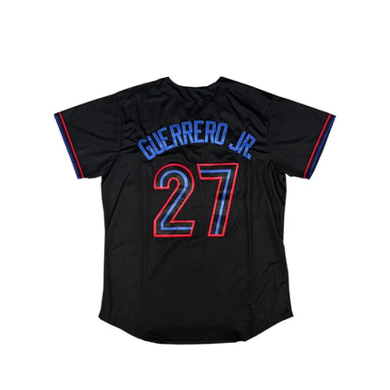 Boyfriend Style Men's Toronto Baseball Jersey Embroidery Loose Uniforms Breathable Outfits Casual Sports Short Sleeves Shirts