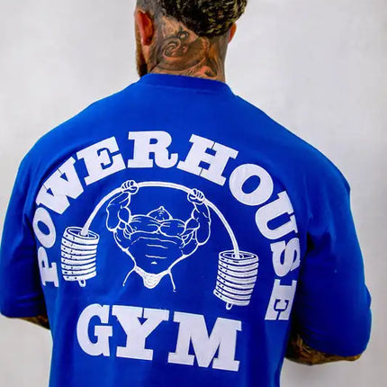 2026 GYM Men's Fitness T-shirt - Breathable and Sweat-absorbent. Made of Pure Cotton, It Is Soft and Comfortable To Wear.