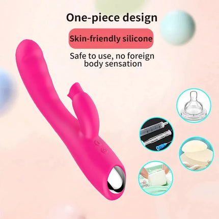 12 Speed G Spot Vibrator USB Rechargeable Powerful Dildo Rabbit Vibrator for Women Clitoris stimulation Massage Adult sex toys
