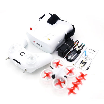 EMAX EZ Pilot 82MM Mini FPV Racing Drone 5.8G Indoor RC Drone with Camera And Goggles 2-3S RTF for Beginners