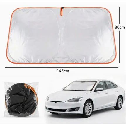 Newly Launched Vehicle Front Windshield Sun Shade UV Sun Block Heat Insulation Interior Car Window Sun Visor Protection