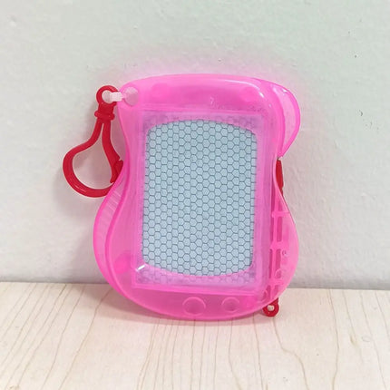 Erasable Mini Drawing Board Birthday Party Doodle Keychain Writing Board Toy Key Chain Reusable Children's Drawing Board