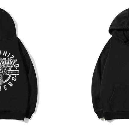 Military Enthusiast Print Men Women Hooded Sweatshirt Autumn Winter Daily Outdoor Vacation Fitness Casual Loose Warm Sportswear
