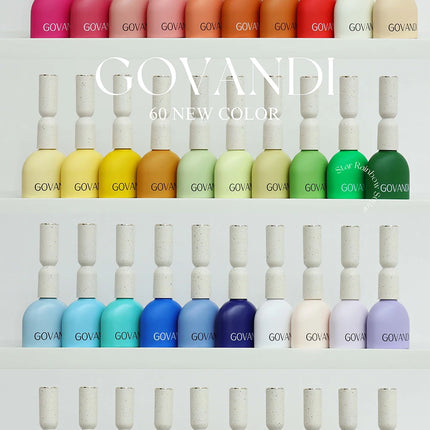 60 Colors Korean Style Loverly Macaron Gel Polish Set 15ML UV Gel Enamel Manicure Salon Soak Off Nail Polish Kit With Color Card