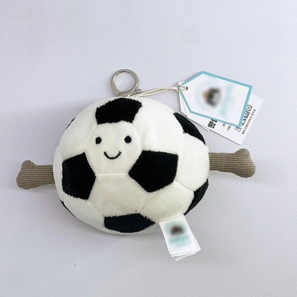 @JC Golf Ball Plush Keychain, Grape Keychain, Jellyfish Plush toy, Hippopotamus, And Plush Elephant JC Bag Keychain