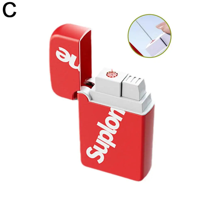 New Prank Toy Portable Magic Lighter Realistic and Fun Water Gun Lighter Stress Relief Toy Water Park Smoke Accessory