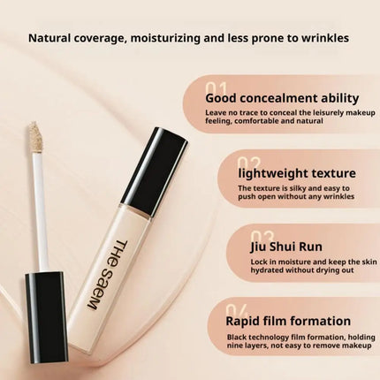 The Saem Matte High Coverage Liquid Concealer Oil Control Waterproof Cover Dark Circles Acne Natural Make up Professional Makeup