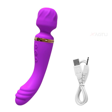 AV Wand Vibrator for Women Clitoris G-Spot Vagina Stimulator Nipples Breast Massager Female Masturbator Sex Toy for Women