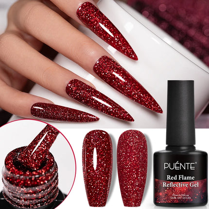 7.5ML Amber Moonlight Cat Magnetic Gel High Glossy Luxury Coffee Series Cat Eye Gel Soak Off UV Semi-Permanent Nail Art Varnish