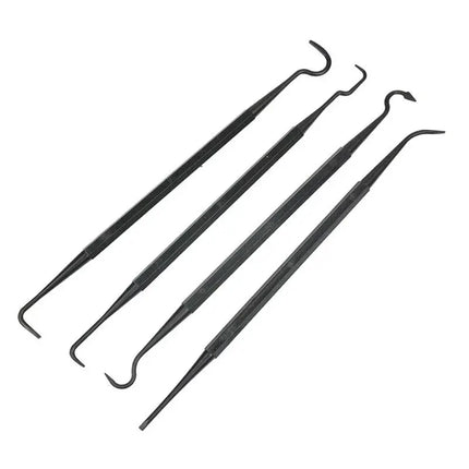 Double-end Steel Wire Brush & Nylon Pick Set Universal Hunting Gun Cleaning Kit Tactical Rifle Gun Cleaning Tool