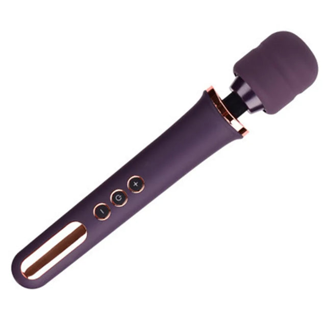 10 Speeds Powerful Handheld Cordless Magic Wand Vibrator for Women Big Vibrator Massager for G Spot Clitoris Stimulator Sex Toy