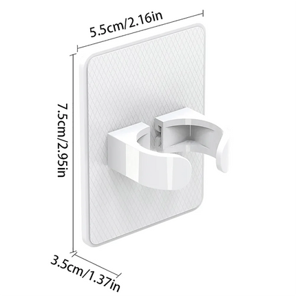 Comb Holder Bathroom Wall Hanging Comb Storage Rack Hair Clip Organizer Air Cushion Comb Holder Creative Plastic Comb Rack