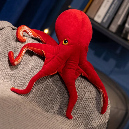 40cm75cm Lifelike Octopus Plush Toy Stuffed Simulation Sea Animal Plush Toys Red Octopus Dolls & Stuffed Toys For Gift