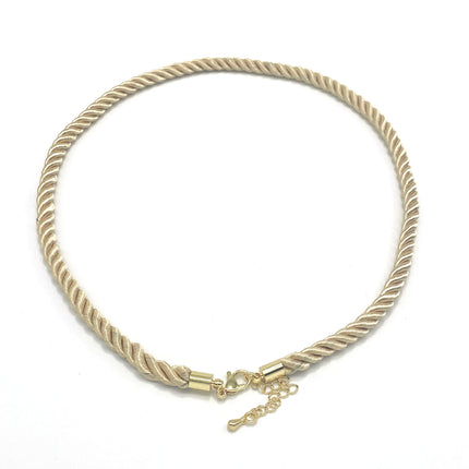 20Pcs Exaggerated Boho Metal Necklace Women Handmade Vintage Rope Nylon DIY Jewelry Making Accessories Wholesale