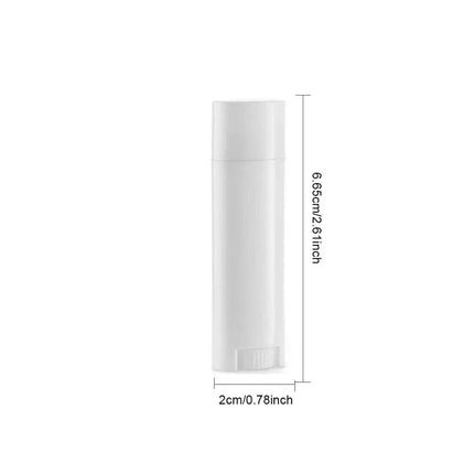 20/30/50Pcs 5ml 15ml Empty Lip Balm Tubes Plastic Black Perfume Deodorant Containers Cosmetic Lipstick Tubes Refillable Bottles