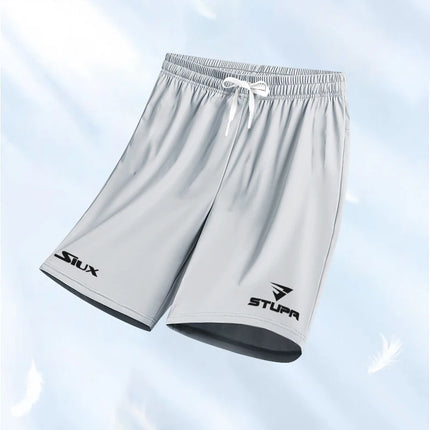 2024 Summer Men's Tennis Breathable Shorts Boutique Fashion Gym Men Running Sports Drawstring Shorts Club Game Training Clothing