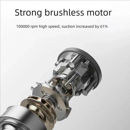 NEW MIJIA Car Vacuum Cleaner MJXCQ01QW 21kPa Suction 150mL Dust Cup 2400mAh Battery Washable Filter Element For Car Cleaning CN