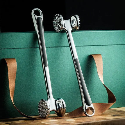 Aluminum Steak Metal Hammer Heavy Duty Meat Tenderer Heavy Durable Double Sided Meat Tenderer Household Kitchen Tools