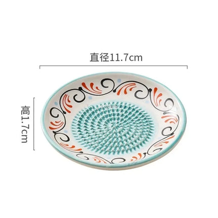 Ceramic Garlic Ginger Grater / Râpe Ail Gingembre Céramique