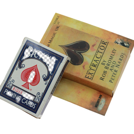 Extractor (Gimmick+online teaching) Magic Trick Props Magician Card to Pocket Magia Close Up Illusions Mentalism Amazing Funny