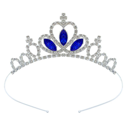 Kids Rhinestone Tiara Princess Headband for Girls Birthday Accessories Bridal Crystal Crown Tiara Wedding Hair Jewelry