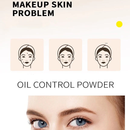 1PC Candy Bella Violet Cream To Powder Skin-friendly Skin Natural Face Long Lasting Oil-controlling Contouring Powder Cosmetics
