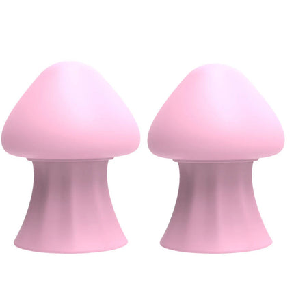 2Pcs Breast Nipple Sucker Clitoris Suction Bdsm Bondage Massager Nipple Vacuum Pump Enlarger Sex Toys for Women Adults