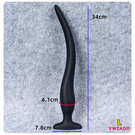 YWZAO Butt Anus Fisting Women Ass Anal Men Cunt Dildo Prostate Masturbators Products Cosplay Couple Adult Plug Long Tongue G92