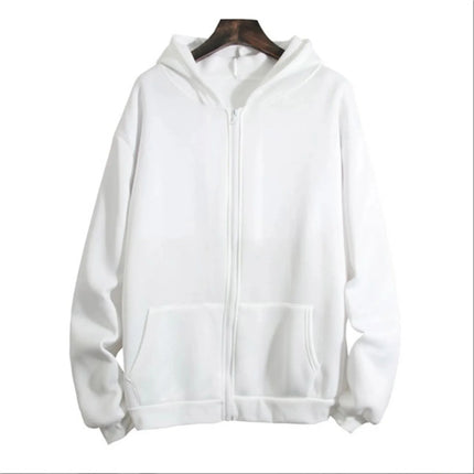 Loose Hoodie Women's Autumn Winter Large Size Zipper Open Cardigan Top Comfortable Breathable Streetwear Style Casual Sweatshirt