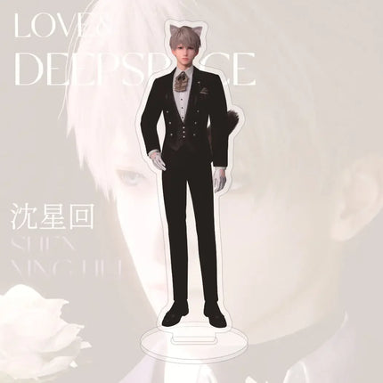 Game Love and Deep Space Acrylic Stand Sylus Xavier Zayne Rafay Cartoon Handsome Character Model Stand Desktop Display Fans Gift