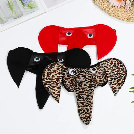 en's Sexy Elephant Lingerie G-string Male T-back Thongs Bulge Pouch Underwear Men's Clothing