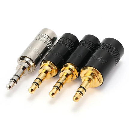 Gold-plated Jack 3.5mm  Single Channel3 Pole Female Plug 1/8″ Headphone Notebook Microphone Audio Interface Extension Cable Plug