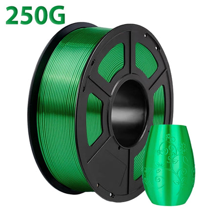Silk PLA 3D Filament Wire 1.75mm Spool Wire 3D Printer Material 250g,500g,1kg 3D Print Refills, Filament wire Vacuum Packaging