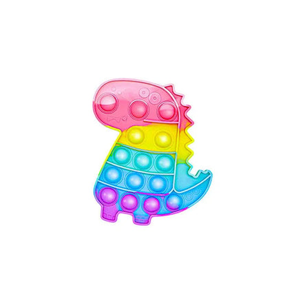 1pc Rainbow Pop Push Bubblle Fidget Anti Stress Relief Toys for Adult Children Special Needs Sensory Toys Interactive Toys