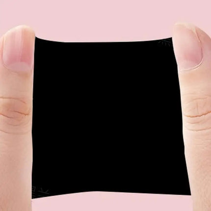 Bamboo Charcoal Wet Compress Cotton Pads 200PCS Disposable Black Makeup Remover Pads Facial Skin Wipe Cleaning Cotton Pads