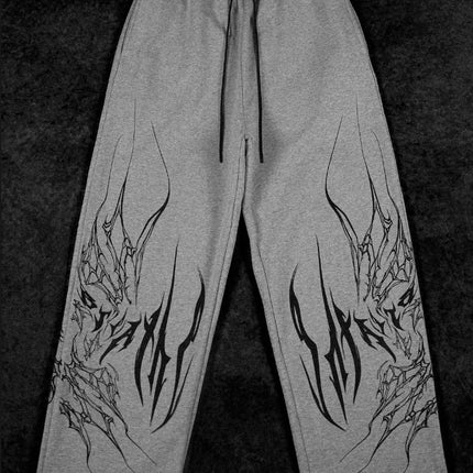 01-2000s retro sports fast dry sweater pants men striped sweat absorb breathable pants fitness training pants US size