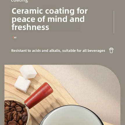 Large Capaci Cerc Inner Lid Insulated Mug Portable Car Coffee Cup Sports Water Bottle Fem High Aesthetic Value