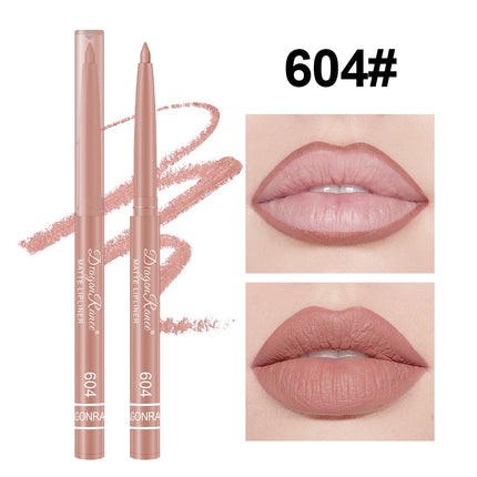 Lip Liner to Outline the Lip Shape, Novice-Friendly, Natural and Delicate, Pouty Lip Pencil, Waterproof, Matte, Nude Color Lip Liner